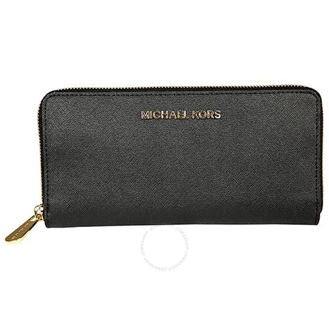 michael kors travel zip around continental wallet